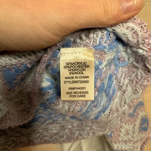 Sharlene Wool Blend Bell Sleeve Pullover Sweater - Picture 6 of 7